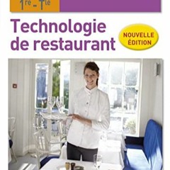 Lire Technologie de restaurant 1re, Tle Bac Pro CSR (2017) - Pochette élève sur Amazon LDXxL