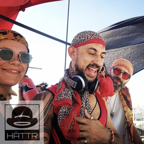 Hattr at The Kingdom Art Car - Burning Man 2023 - Racoon Vessel