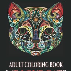 READ PDF 🗃️ WE LOVE CATS ADULT COLORING BOOK: 70 Designs of Cute and Playful Kittens
