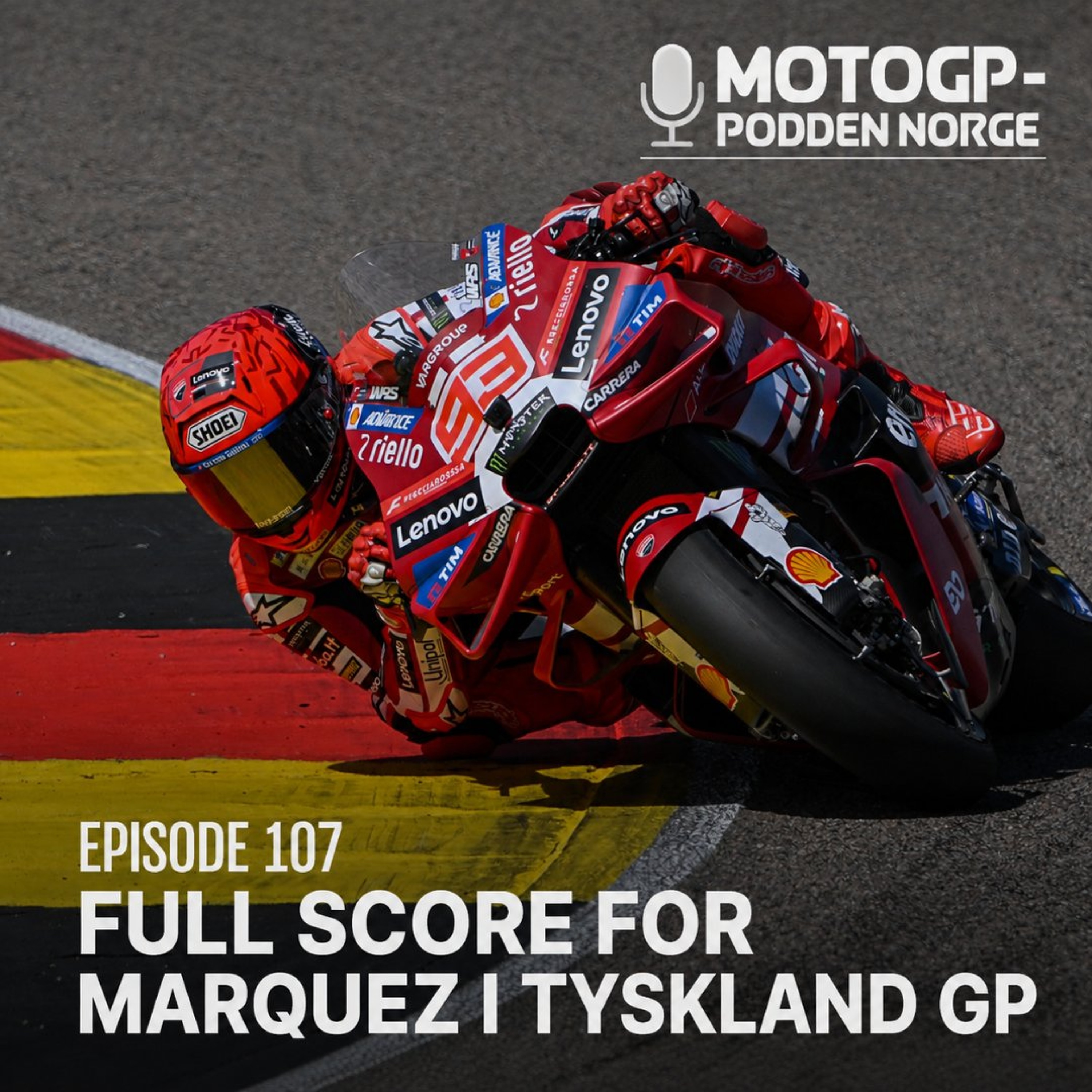 #107 Perfekt helg for Marquez i Tyskland episode artwork