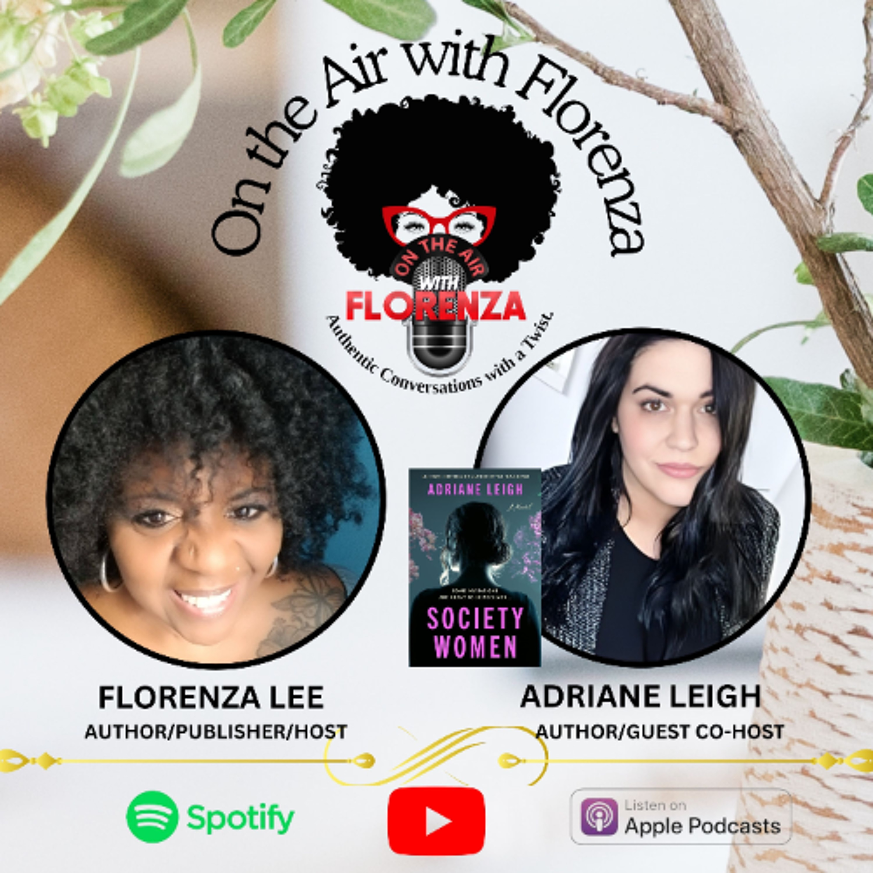 Adriane Leigh Co-Hosts On the Air with Florenza episode artwork