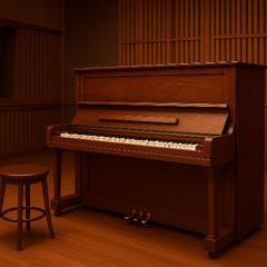 Louis Moreau Gottschalk "The Union" Op. 48 - Ivory 3 LE Vintage Upright