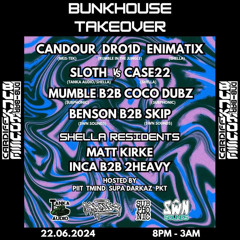 Mumble x Coco Dubz (Subphonic Takeover) Shella 22.6.24 @ Bunkhouse.wav