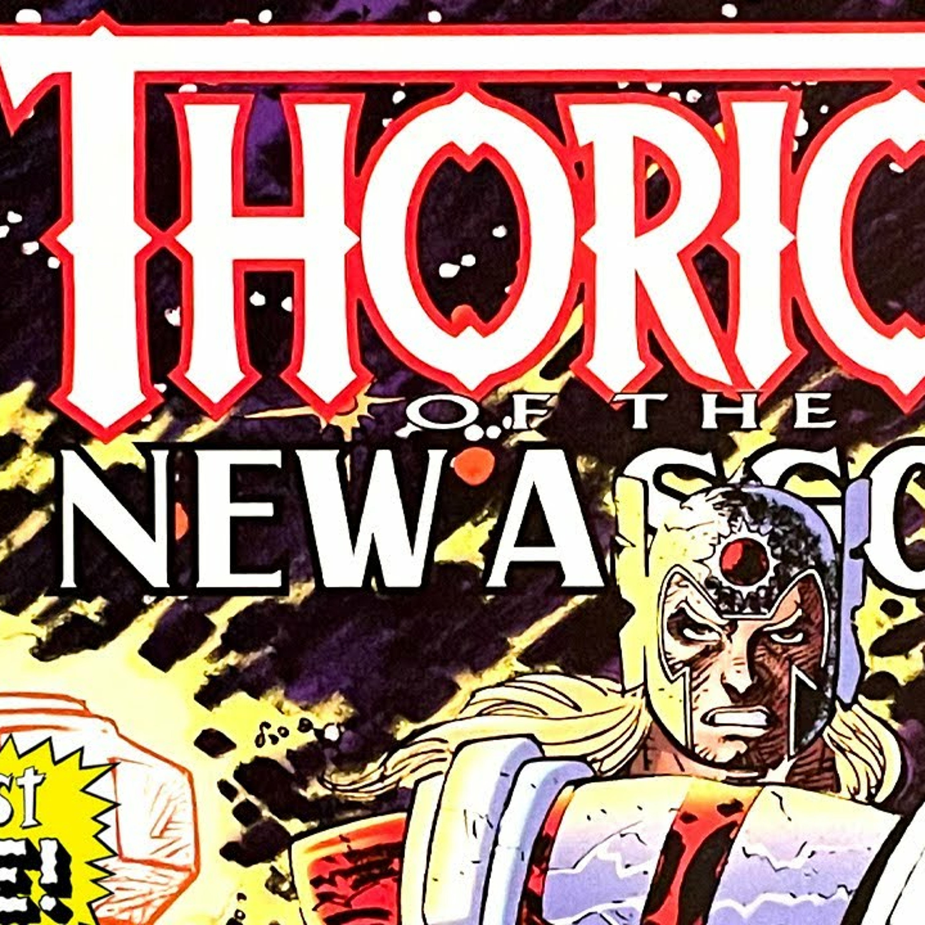 How Marvel and DC Saved Comics --Amalgam! THORION: Jack Kirby Love from JR JR and Keith Giffen episode artwork