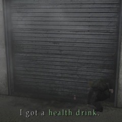 i got a health drink.