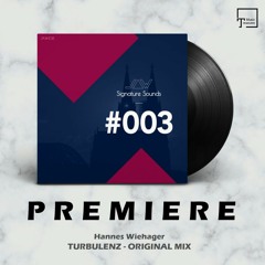 PREMIERE: Hannes Wiehager Feat. Dongi - Turbulenz (Original Mix) [JANNOWITZ RECORDS]