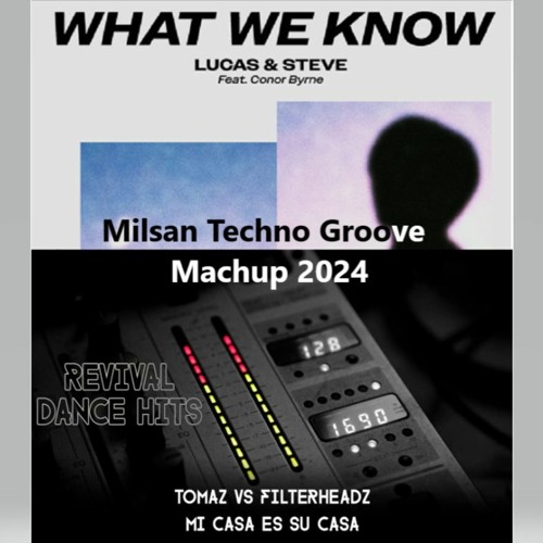 Lucas & Steve X Tomaz Vs. Filterheadz - What We Know X Mi Casa Es (Milsan Techno Groove Mashup)