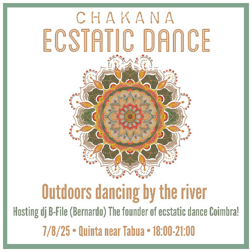 Ecstatic Dance Chakana 𖤓 August 2025