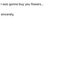 it is what it is....