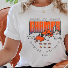 Back To Back 2023 2024 Nll Cup Champions Buffalo Bandits Shirt