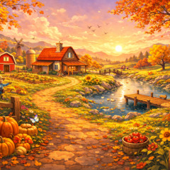 Autumn Harvest - Peaceful Woodwind & Strings