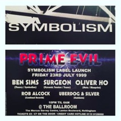BEN SIMS @ SYMBOLISM LAUNCH PARTY. JULY 99. NOTTINGHAM, UK