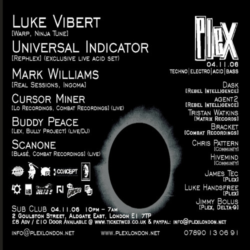 Stream [PLEX ARCHIVES #14] - Cursor Miner - Live - [04.11.06] by ...