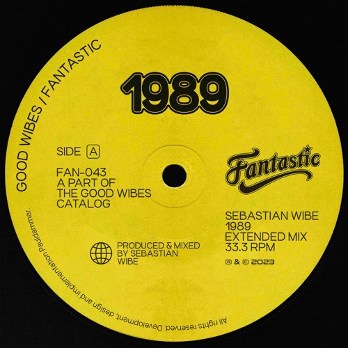 Sebastian Wibe - 1989 (Extended Mix)