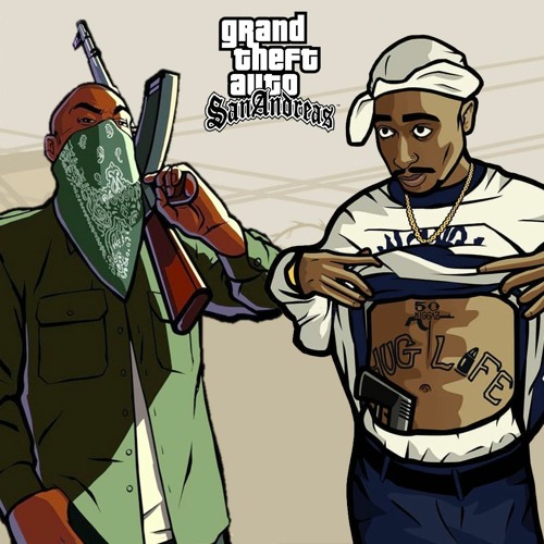 Ice Cube, Snoop Dogg, 2Pac - Grand Theft Auto (2022 GTA San Andreas Music  Video)