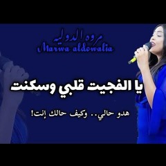 جديد مروة الدولية هدو حالي كيف حالك انت ـ يا الفجيت قلبي و سكنتة ـ اغاني سودانية 2024