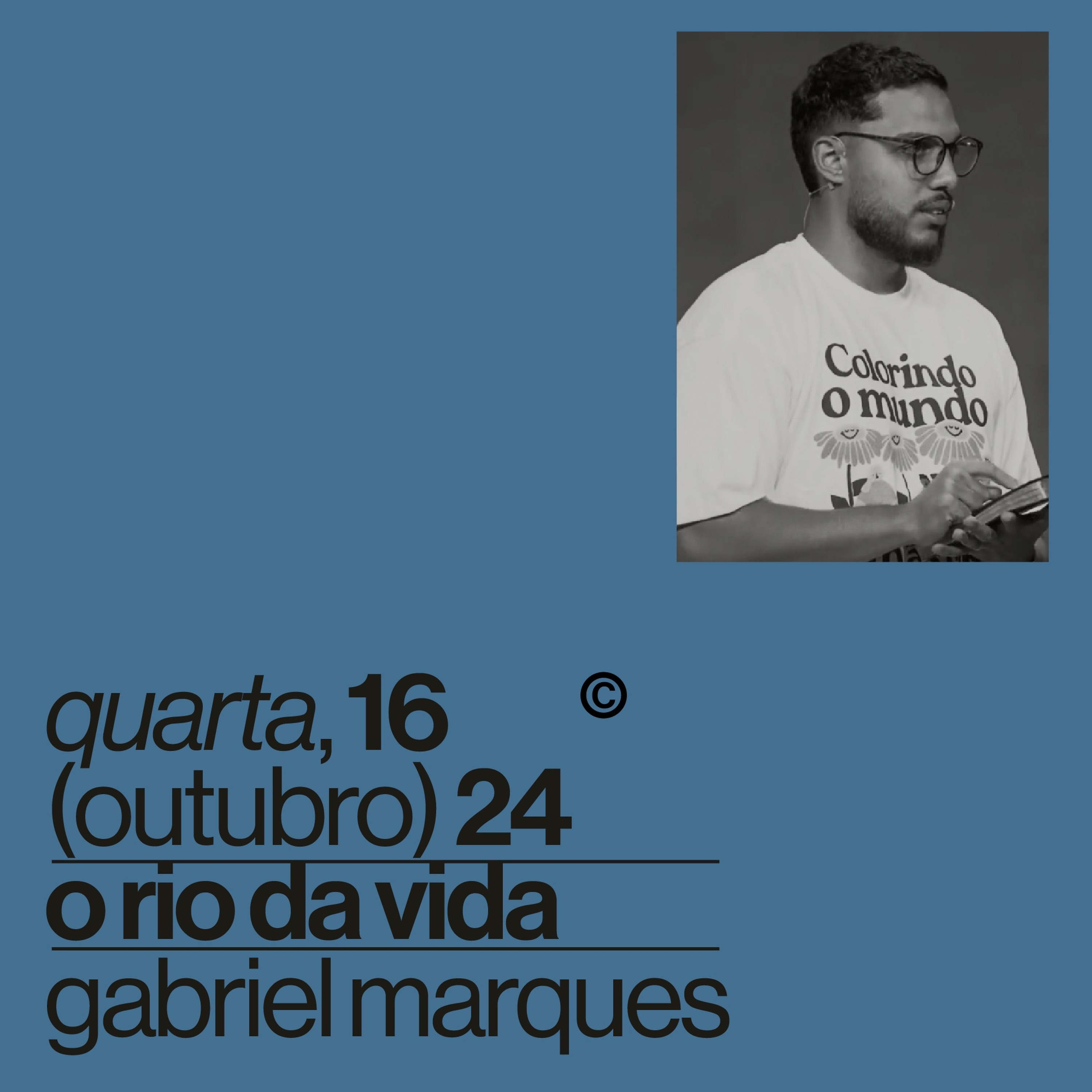O rio da vida | Igreja Por Amor | Gabriel Marques | 16 de Outubro de 2024 episode artwork