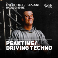 LIVE AT FIRST OF SEASON 2025 l DRIVING TECHNO