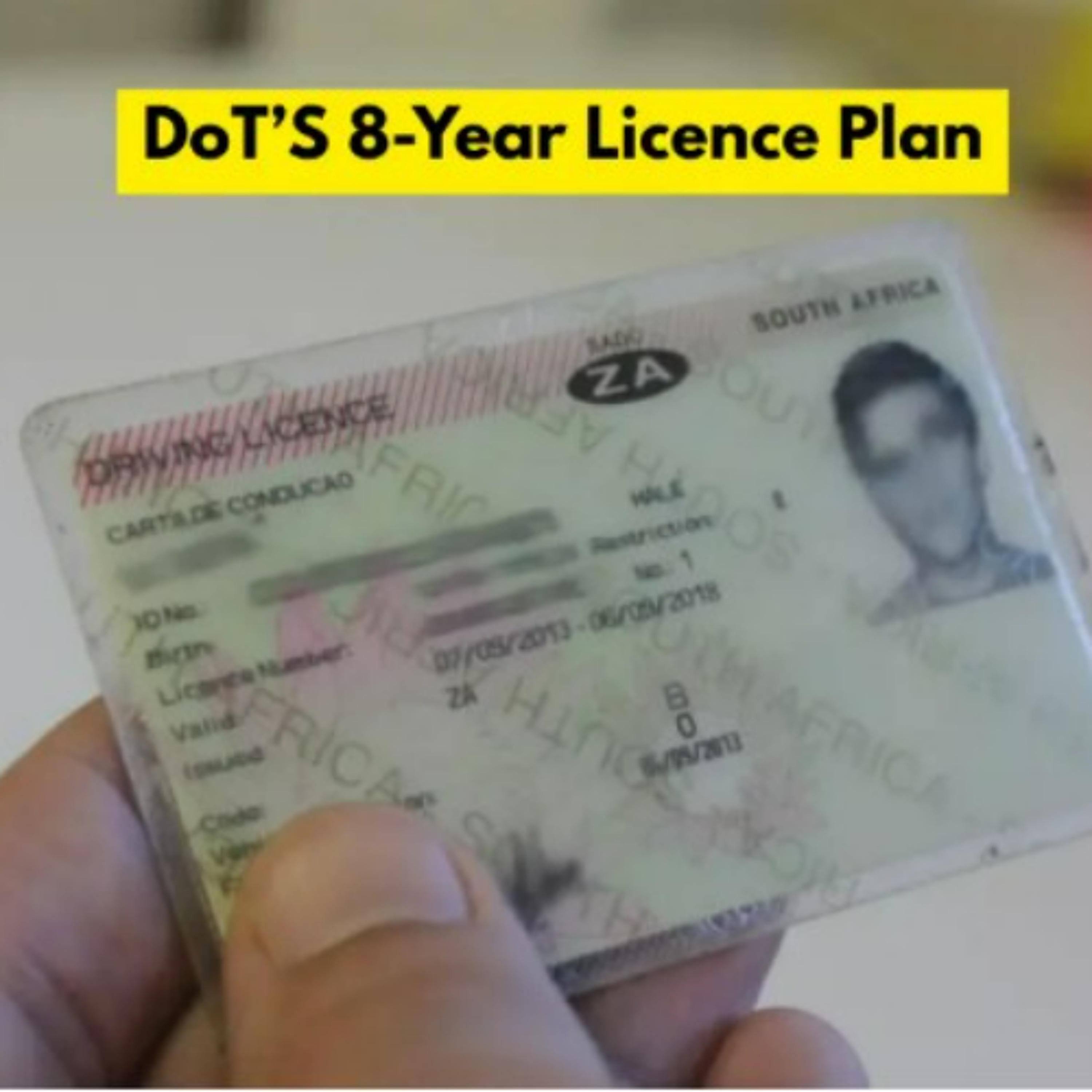 Driver’s licence validity extension: Eight-year proposal awaits final approval
