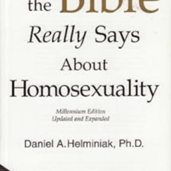 VIEW KINDLE 📨 What the Bible Really Says About Homosexuality by Daniel A. Helminiak