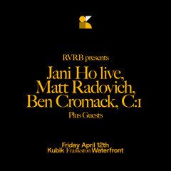 Matt Radovich DJing at RVRB at Kubik Frankston April 2024