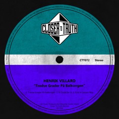 [CTT072] HENRIK VILLARD- TREDVE GRADER PÅ BALKONGEN EP