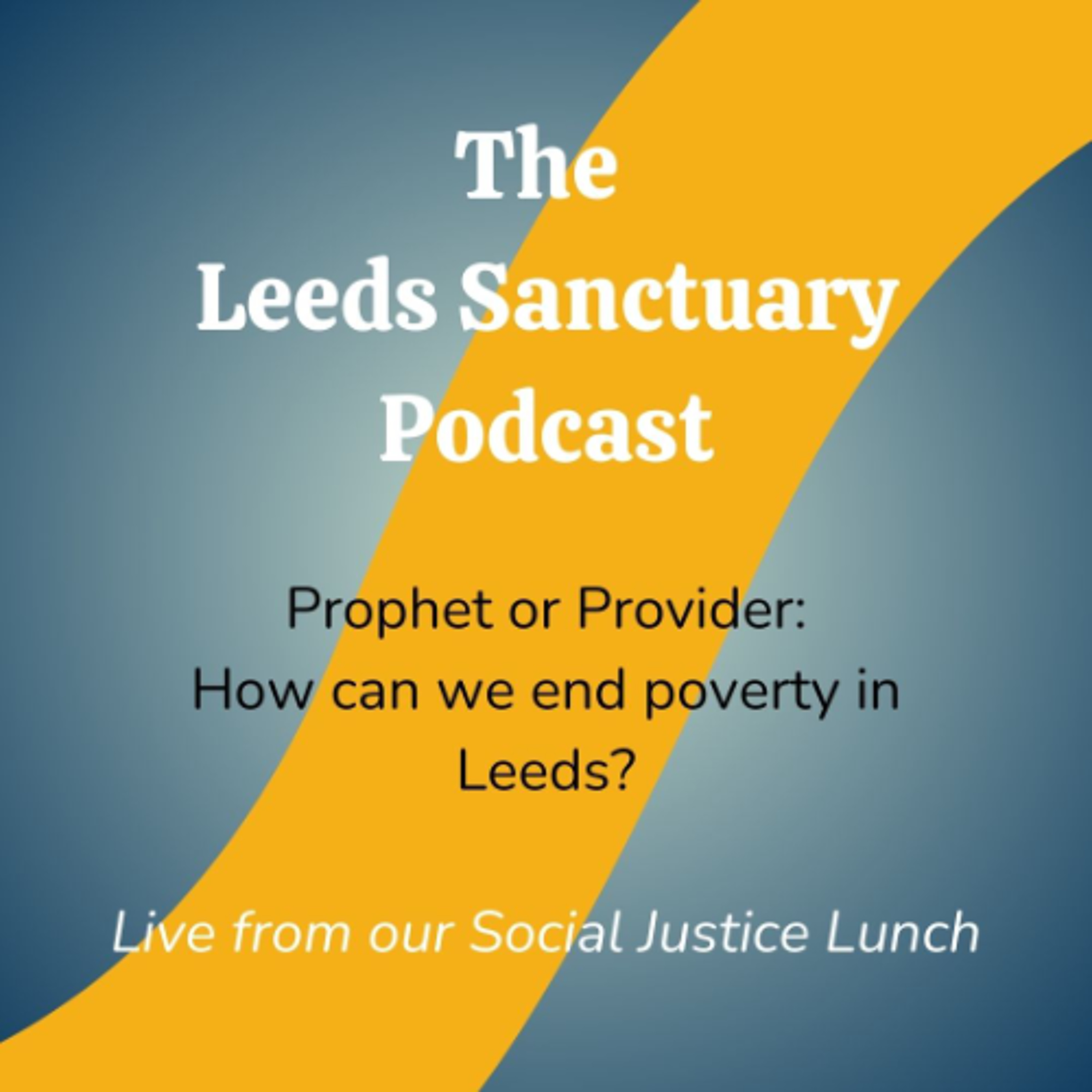 Social Justice Lunches - Prophet or Provider?