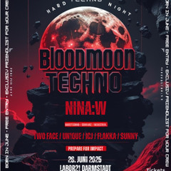 Flakka @ Bloodmoon Techno Birthday Rave I 28/06/2025 I Labor21 Darmstadt