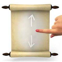 Page switches or automatic scrolling