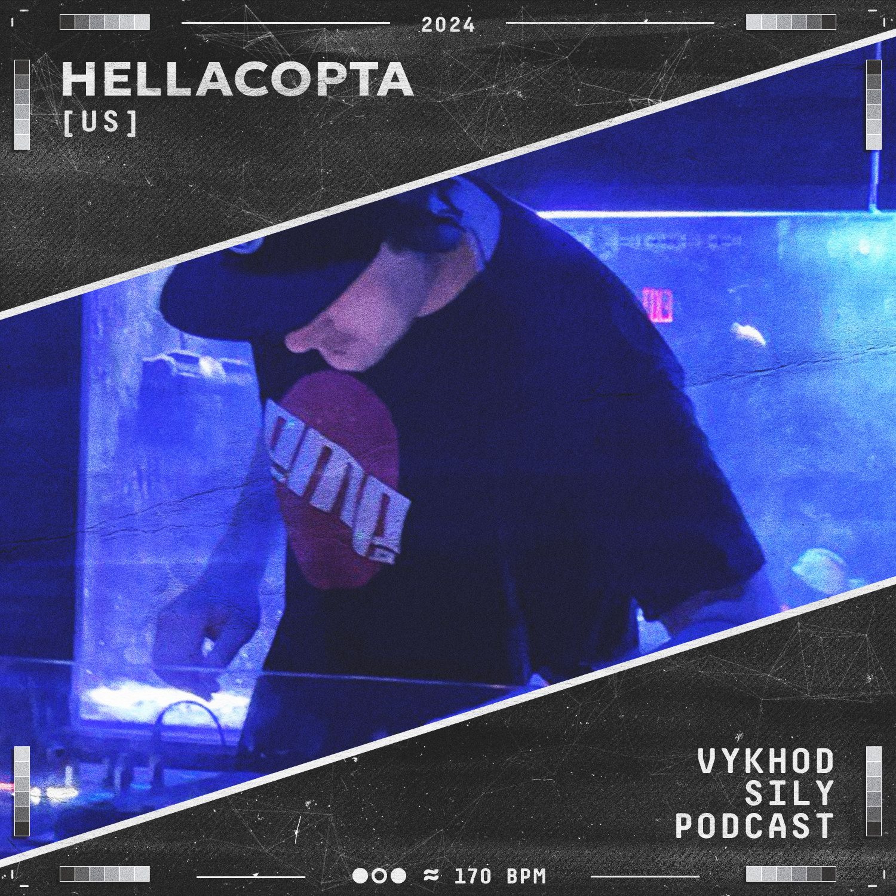 Vykhod Sily Podcast - Hellacopta Guest Mix episode artwork