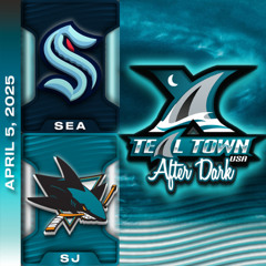 San Jose Sharks vs Seattle Kraken - Teal Town After Dark 4/5/25 - Postgame