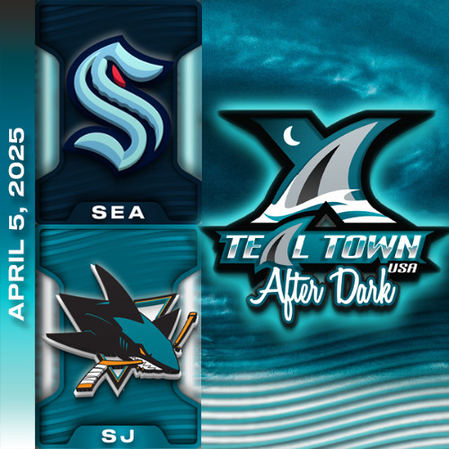 San Jose Sharks vs Seattle Kraken - Teal Town After Dark 4/5/25 - Postgame