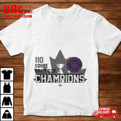 Montreal Alouettes 110 Coupe Grey Cup Champions T-Shirt