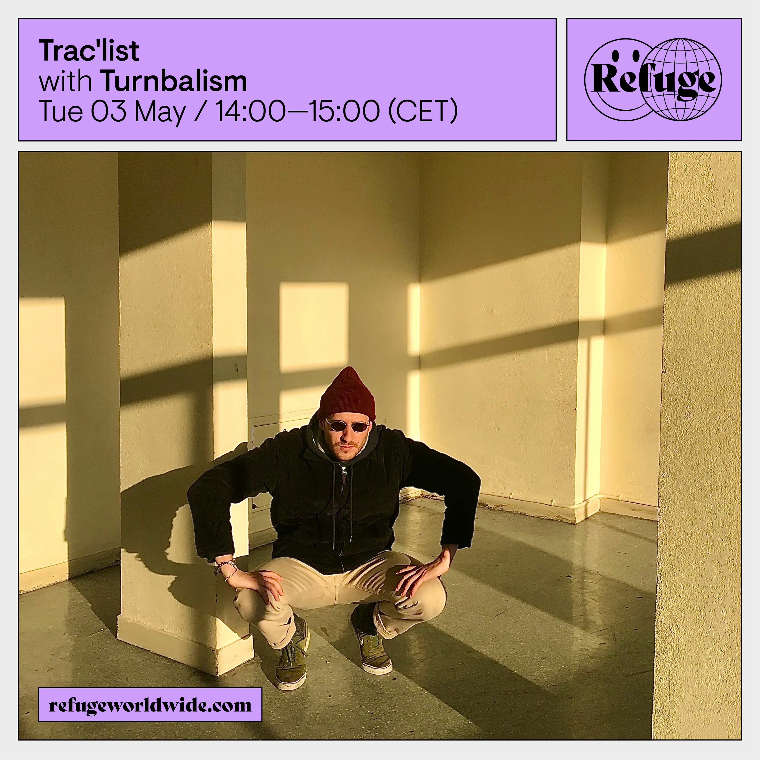 Turnbalism - Trac'list x Refuge Worldwide episode artwork
