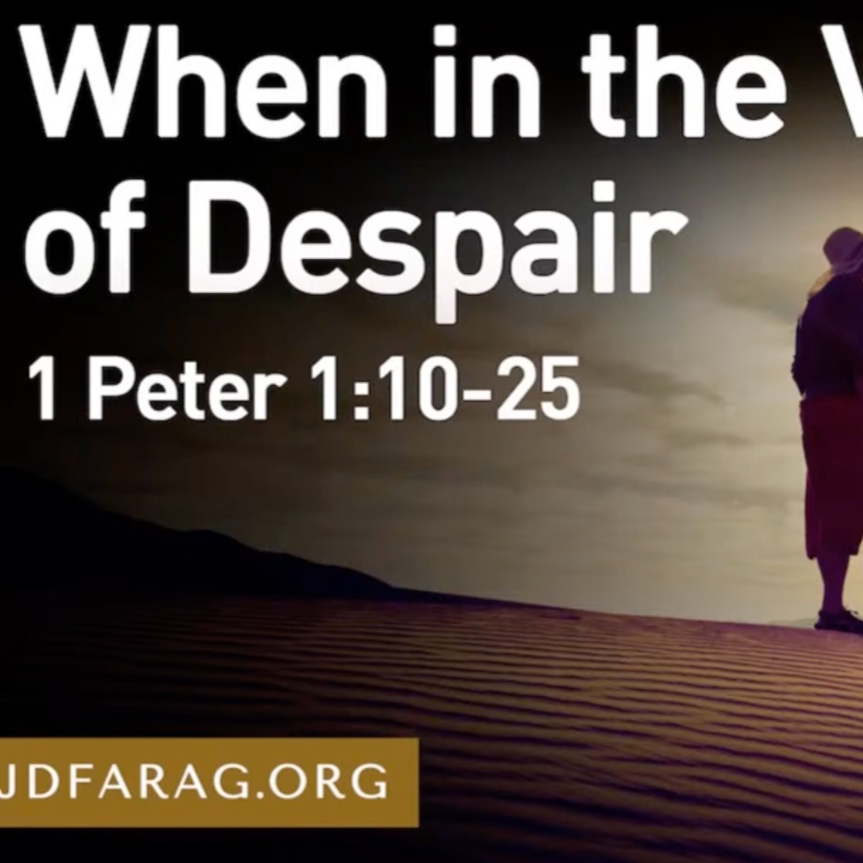 When in the Valley of Despair - JD Farag episode artwork