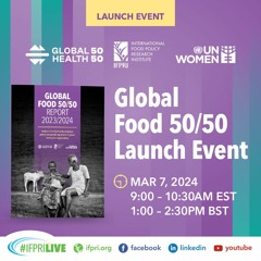 Global Food 50/50 Launch Event
