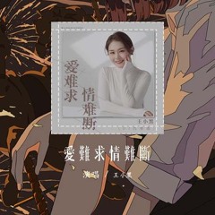 王小黑 - 爱难求情难断（DJ九零版）「爱难求 情也难断 独守相思谁把眼望穿」【動態歌詞/pīn yīn gē cí】#王小黑 #爱难求情难断 #動態歌詞