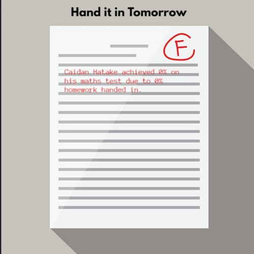 Hand it in Tomorrow