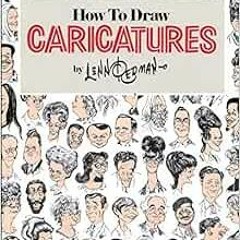 free EPUB 📧 How To Draw Caricatures by Lenn Redman EPUB KINDLE PDF EBOOK