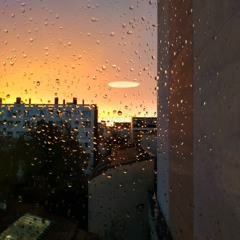 Finally The Rain / Rain & thunder in a streat / Montrouge / Binaural / Aug 2022