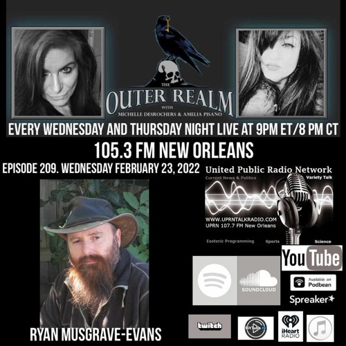 The Outer Realm Welcomes Back Ryan Musgrave - Evans - February 23rd, 2022