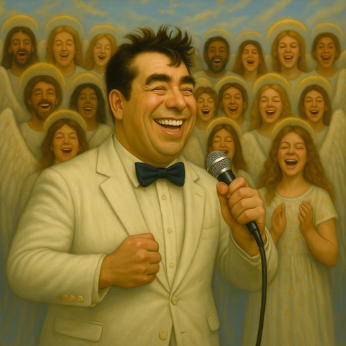 He's Singing With Angels