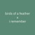 Artwork for Birds Of A Feather X I Remember (Bertinho Remix)