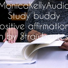 ASMR Roleplay: Study Buddy [F4M] [Comfort For Exam Nerves] [Positive Affirmations]