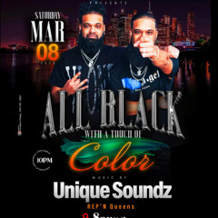 RICOVIBES ALL BLACK BIRTHDAY BASH 2025 UNIQUE SOUNDZ JUGGLING