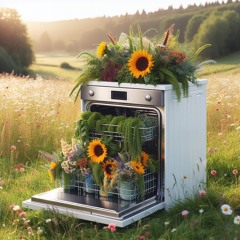 Meadow With Dishwasher