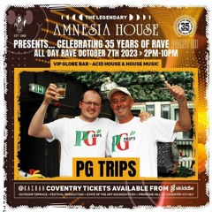 PG Trips @ Amnesia House Celebrating 35 Years Of Rave Part III [VIP Room]