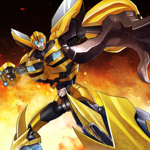 Bumblebee On Fire