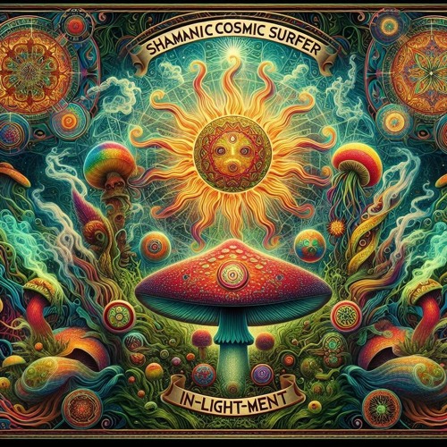 Shamanic Cosmic Surfer -  In-Light-Ment