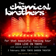 The Chemical Brothers Live in Tokyo Garden Theater 24.02.02